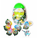 Plastic egg with surprise OCEAN GROWING EGG TOY 8g