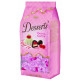 Sweets with Panna Cotta and raspberry-flavored filling in cocoa glaze PANNA COTTA 1kg