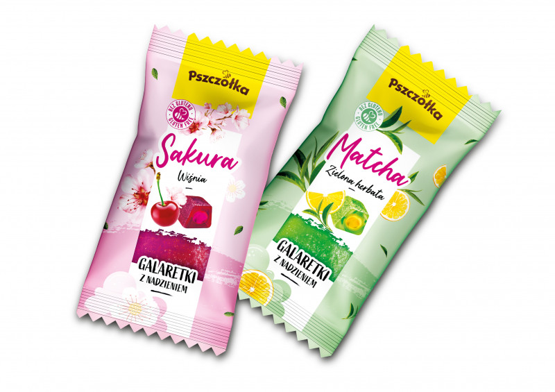 Želiniai saldainiai SAKURA AND MATCHA 1kg