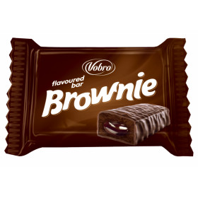 Saldainiai su šokoladainio skonio įdaru BROWNIE 1kg