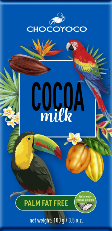 CHOCO★MILK ChocXO Crema 35% Milk Chocolate Couverture Callets