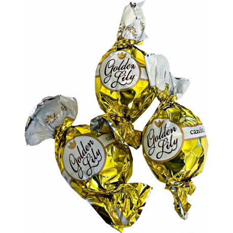 Candies with toffee filling GOLDEN LILY  1kg