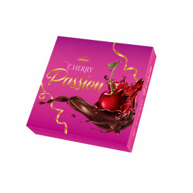 Šokoladiniai saldainiai su vyšnia likeryje CHERRY PASSION 126g
