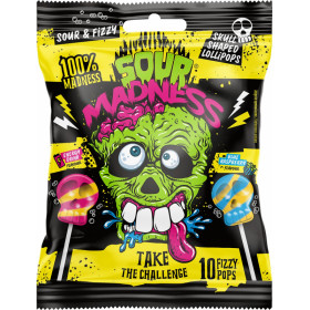 Lollipops SOUR MADNESS 90g
