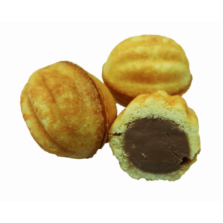 Crispy cookies with caramelized condensed milk, sweetened with RIEŠUTĖLIAI 2 kg