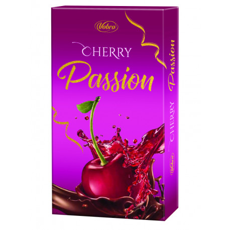Chocolates filled with cherry in alcohol CHERRY PASSION 98g