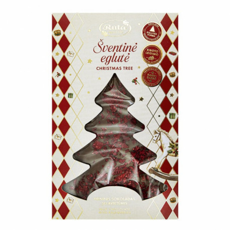 Milk chocolate 50% ŠVENTINĖ EGLUTĖ 100g