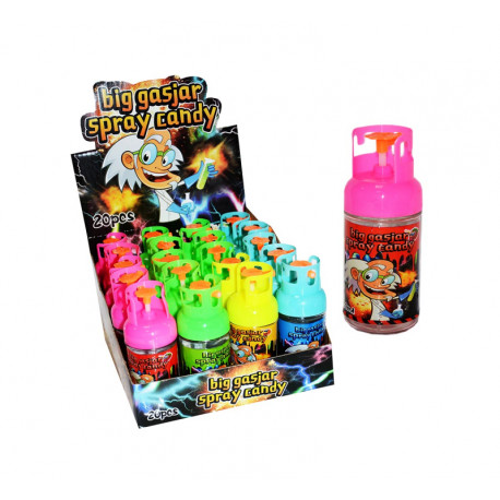 Liquid candy with sweeteners BIG GASJAR SPRAY 60ml