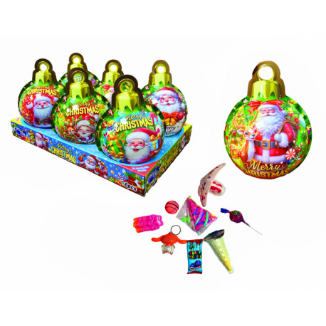Toy + candy MERRY CHRISTMAS BALL 35g