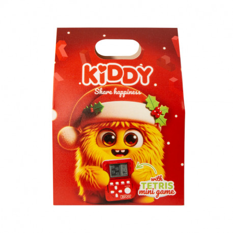 Kalėdinis saldainių rinkinys KIDDY MINI TETRIS 200g su mini tetris