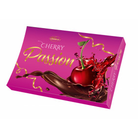 Šokoladiniai saldainiai su vyšnia likeryje CHERRY PASSION 140g