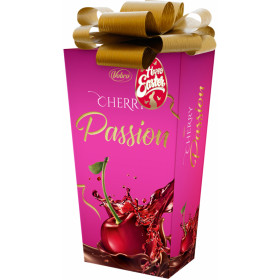Chocolate candy with cherry liqueur CHERRY PASSION 210g