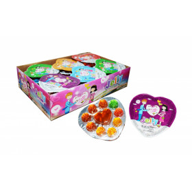 Jelly pudding JELLY FRUIT HEART 35g