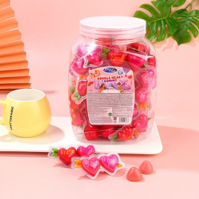 Jelly candies DOUBLE HEART GUMMY 7g