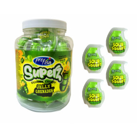 Jelly candy SUPERZ JELLY GRENADES 18g