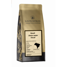 Ground coffee BRAZIL SWISS WATER DECAF 250g.