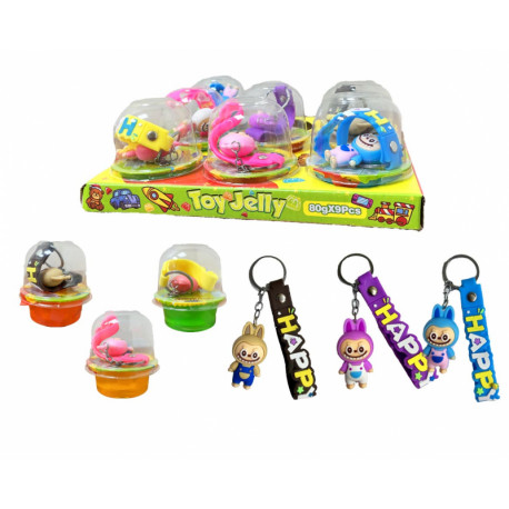 Žaislas + saldainiai TOY JELLY 80g