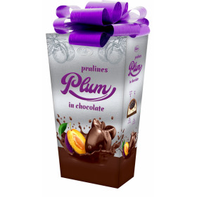 Chocolate pralines PRALINES PLUM IN CHOCOLATE 192g