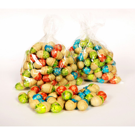 Milk chocolate candy set with stuffed Easter eggs 2kg
