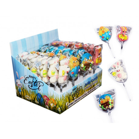Žele saldainiai ant pagaliuko EASTER JELLY POP 20g