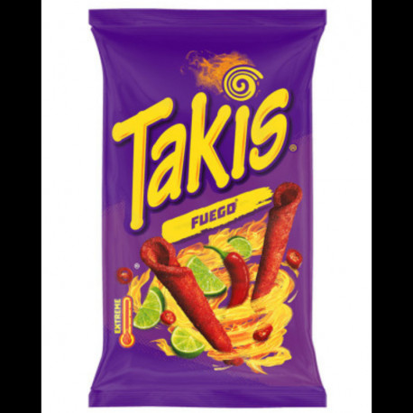 Corn chips TAKIS FUEGO 90g