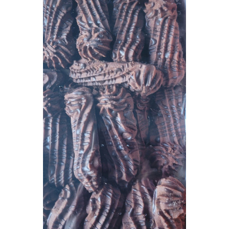 Kakaviniai sausainiai dekoruoti šokoladine glazūra  SZYSKA1kg.