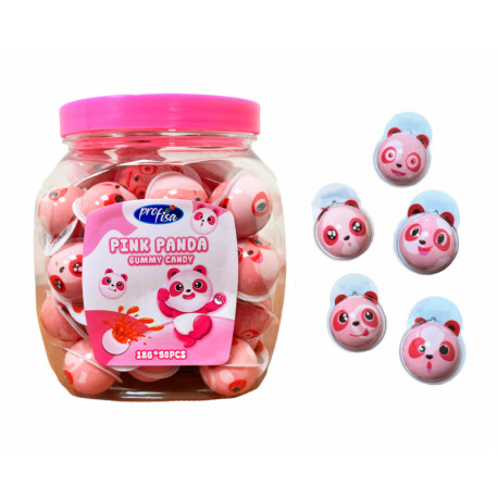 Želiniai saldainiai PINK PANDA 18g