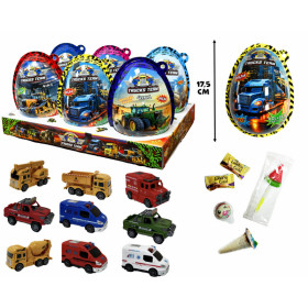 Plastikinis kiaušinis su siurprizu XXXL TRUCKS TEAM 25g