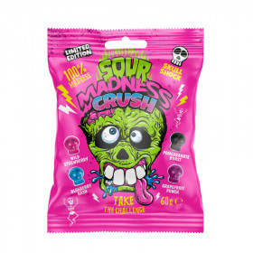 Sour hard candies SOUR MADNESS CRUSH 60g