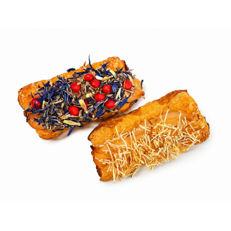 Puff pastry cakes with berry and cottage cheese filling BLAWATKI 1,3 kg.