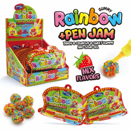 Sweet set SOUR RAINBOW+ PEN JAM MIX 55g