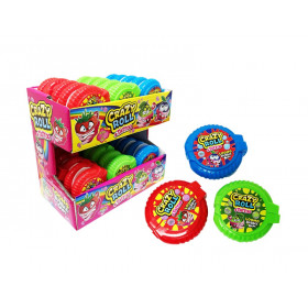 Chewing gum with filling TATTOO+CRAZY ROLL 15g