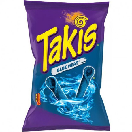Corn chips TAKIS BLUE HEAT 90g
