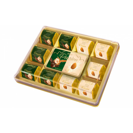 Šokoladinių saldainių rinkinys HAZELNUT AND ALMOND PASSION 146g