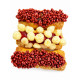 Puff pastry cookies with apple-flavored filling and cherry-flavored glaze RUBINKI 1,3 kg