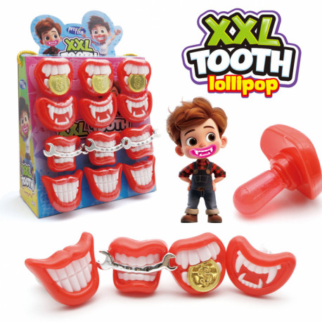 Lollipops XXL TOOTH LOLLIPOP 12g