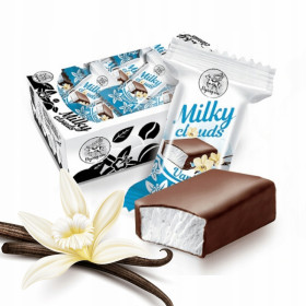 Glaistyti saldainiai MILKY CLOUDS 1kg