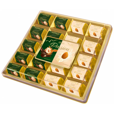 Pralines set HAZELNUT AND ALMOND PASSION 244g