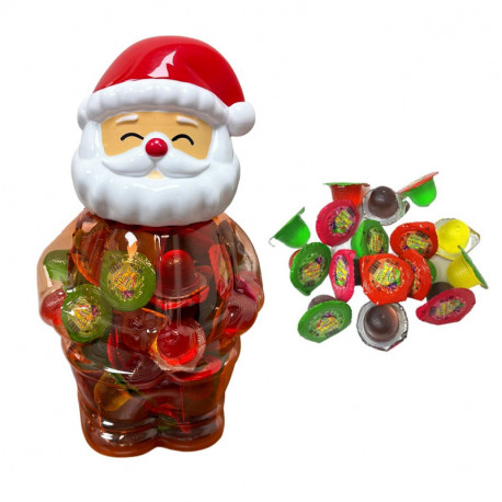 Skystas saldainis su saldikliu SANTA CLAUS 15g