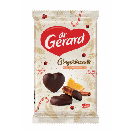 Gingerbreads with orange flavoured filling GINGERBREADS ORANGE 175g